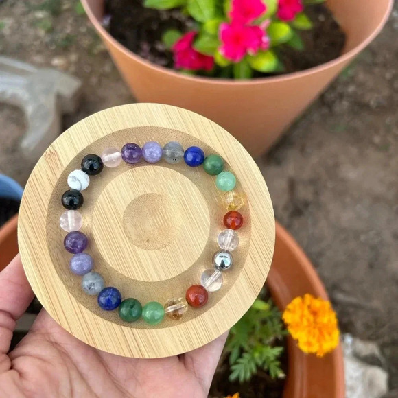 Handmade Jewelry - Handmade 🌈Jasper Citrine Aventurine Lapis Lazuli Labradorite Amethyst bracelet